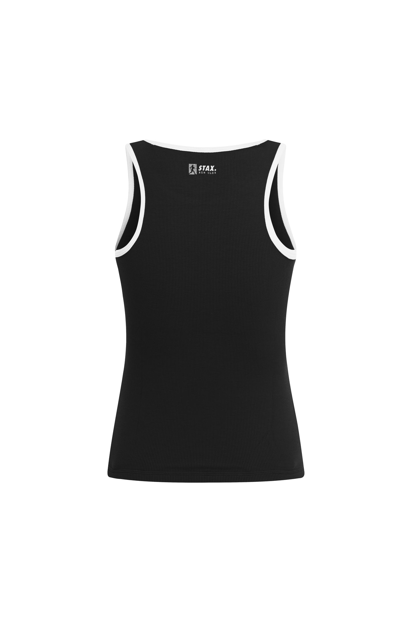 RC3 Ribbed Singlet - Black