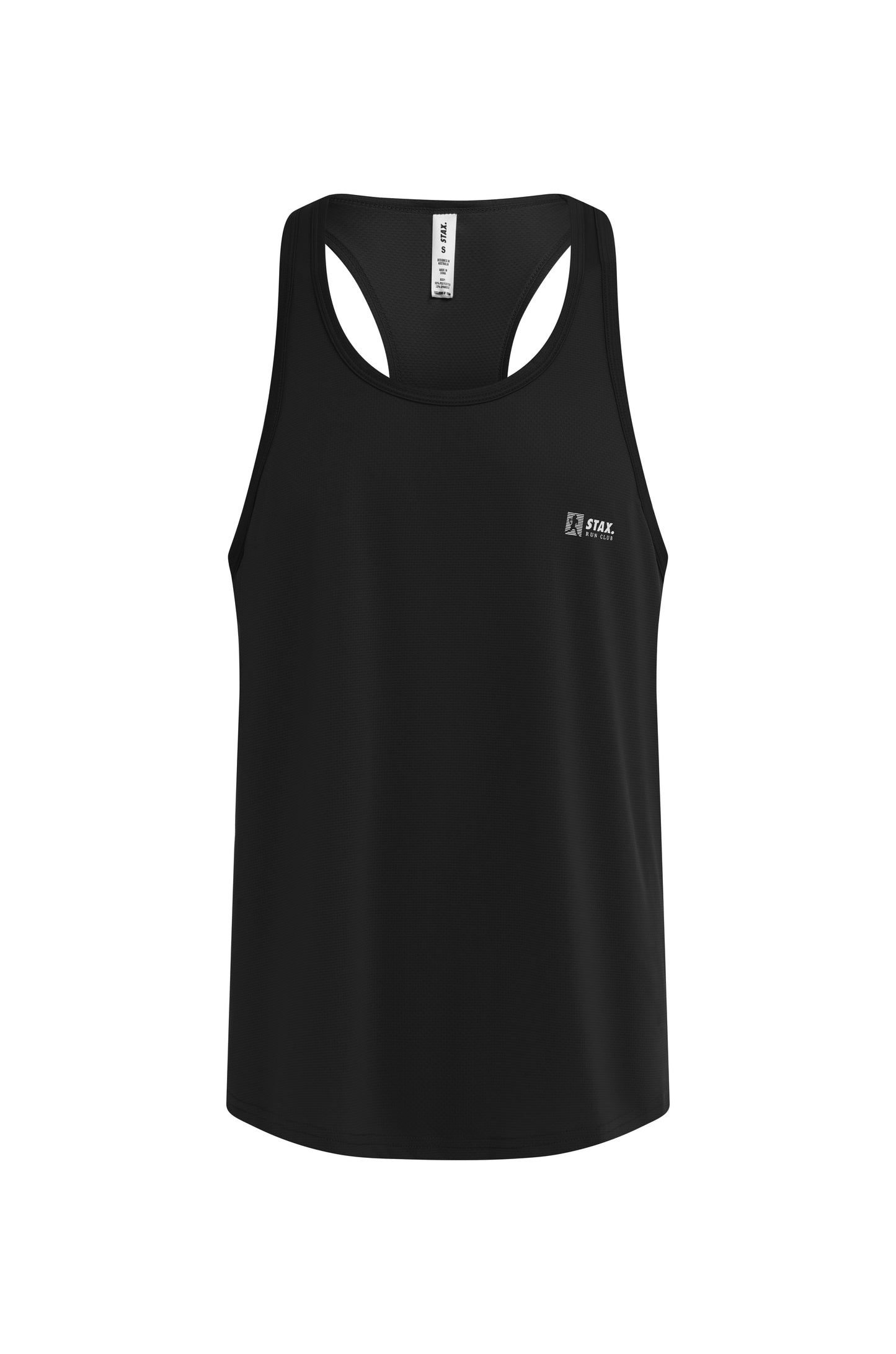 RC3 Mens Sport Singlet - Black