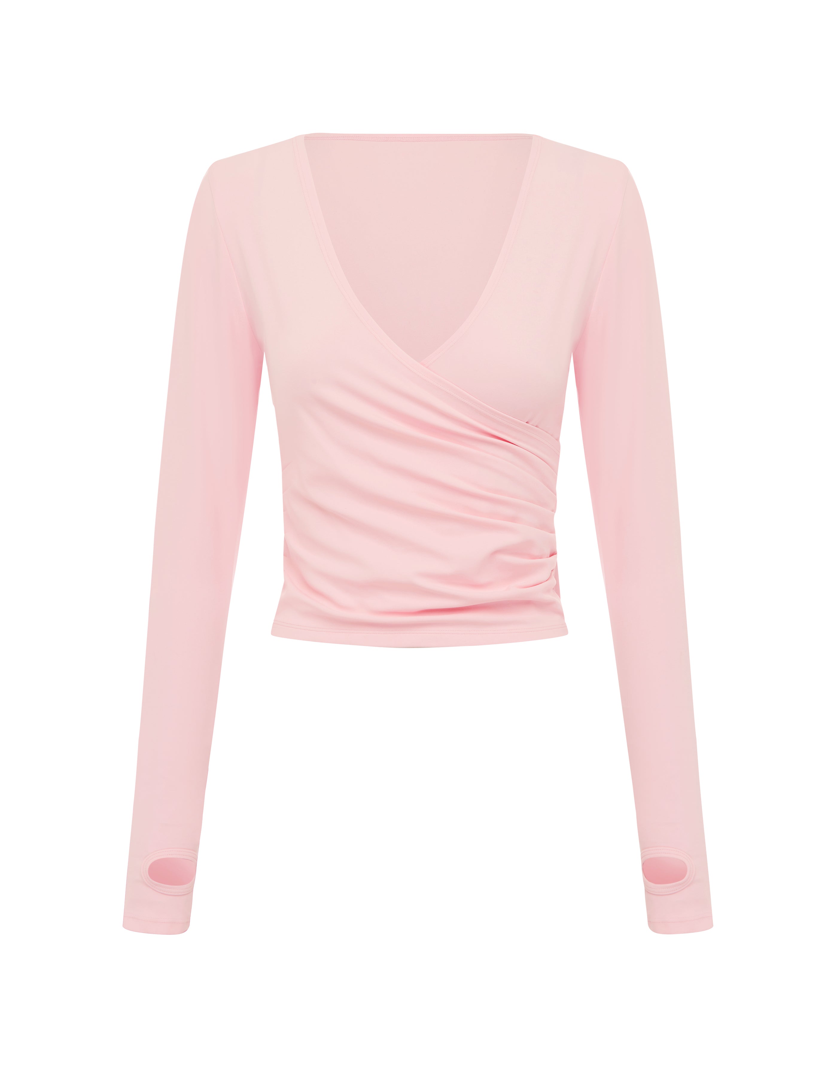 Wrap Longsleeve Airlyte - Blush