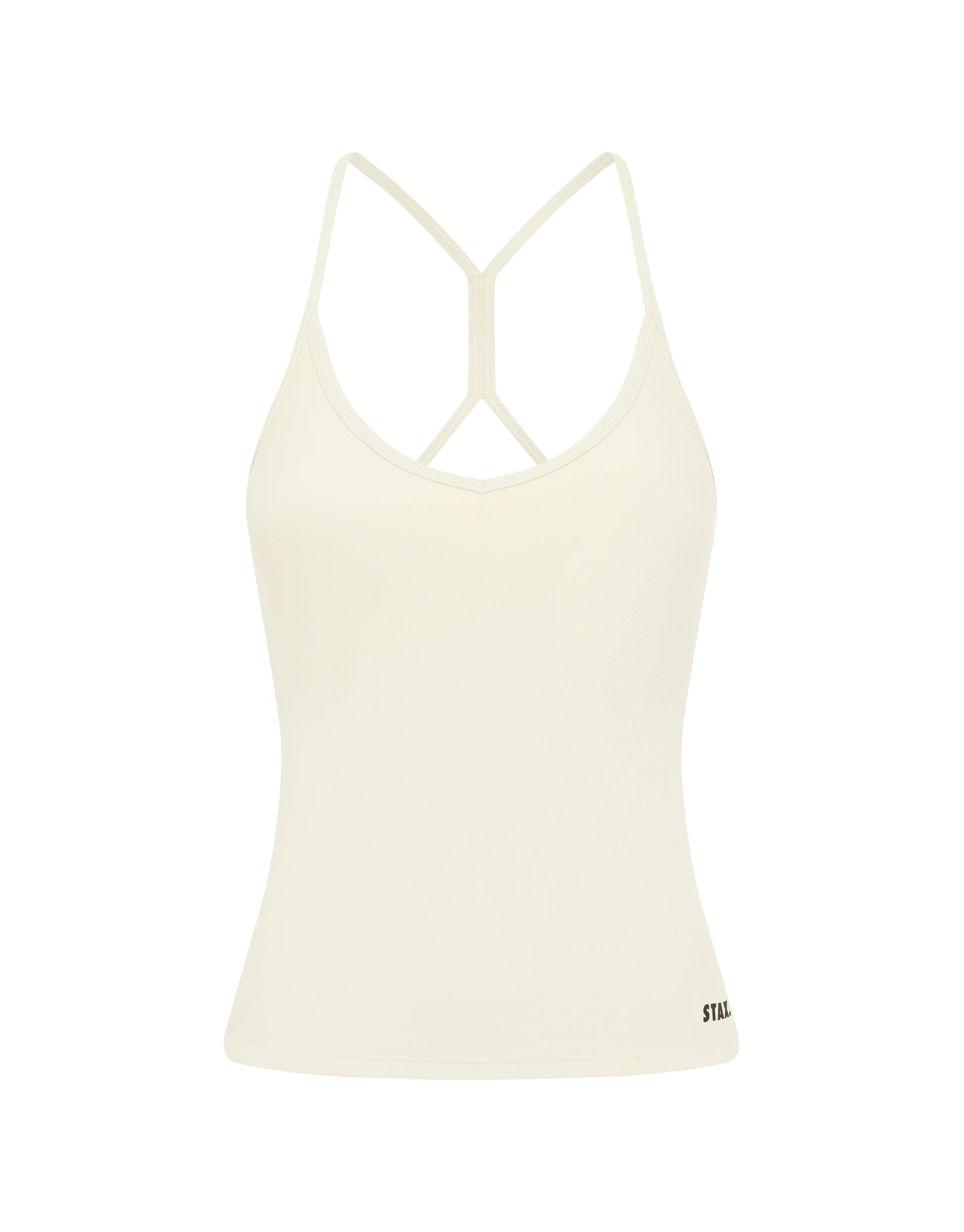 Active Rib Strappy Singlet - Cloud