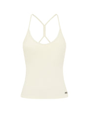 Active Rib Strappy Singlet - Cloud