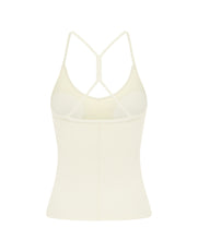 Active Rib Strappy Singlet - Cloud