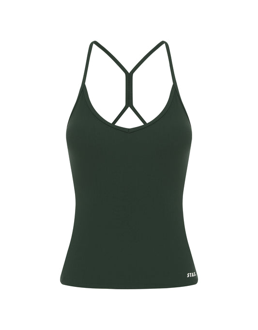 Active Rib Strappy Singlet - Alpine