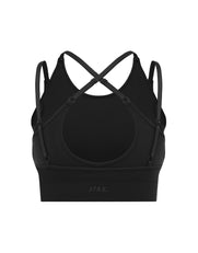 Premium Seamless Layered Crop - Shadow