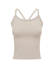 Premium Seamless Tank - Bone