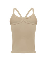 Premium Seamless Tank - Taupe