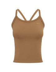Premium Seamless Tank - Toffee