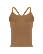 Premium Seamless Tank - Toffee