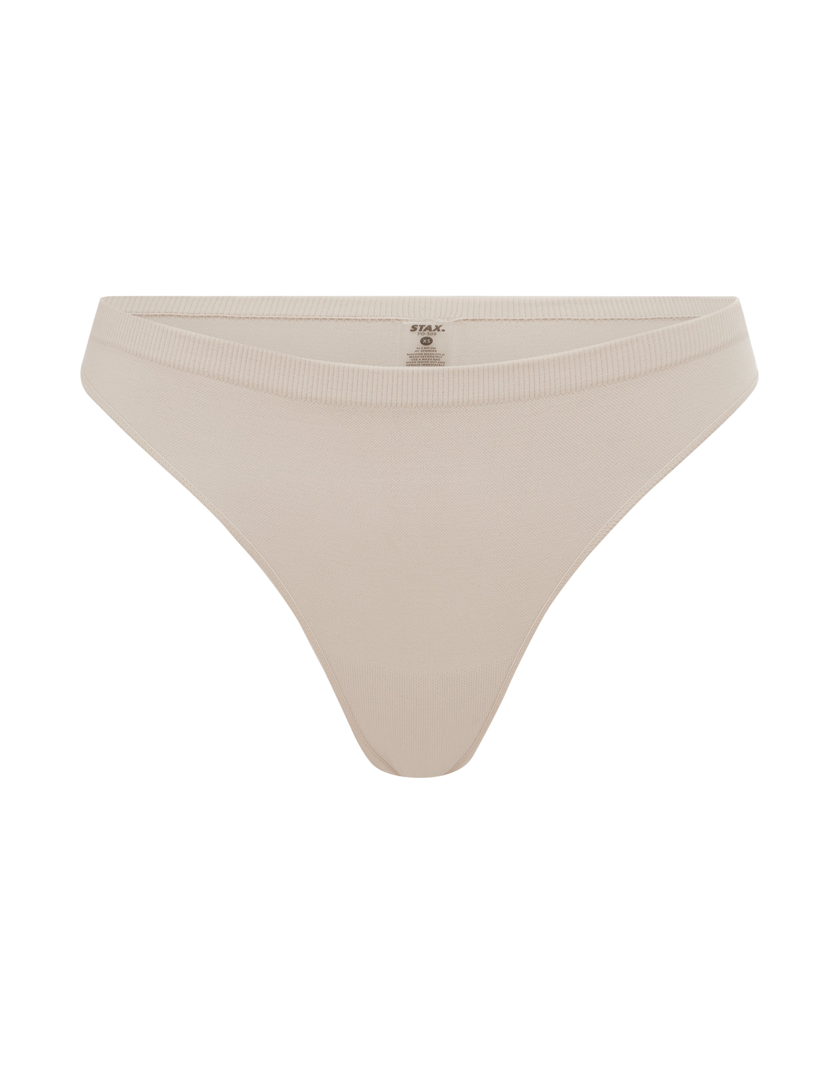 Premium Seamless G-String - Bone