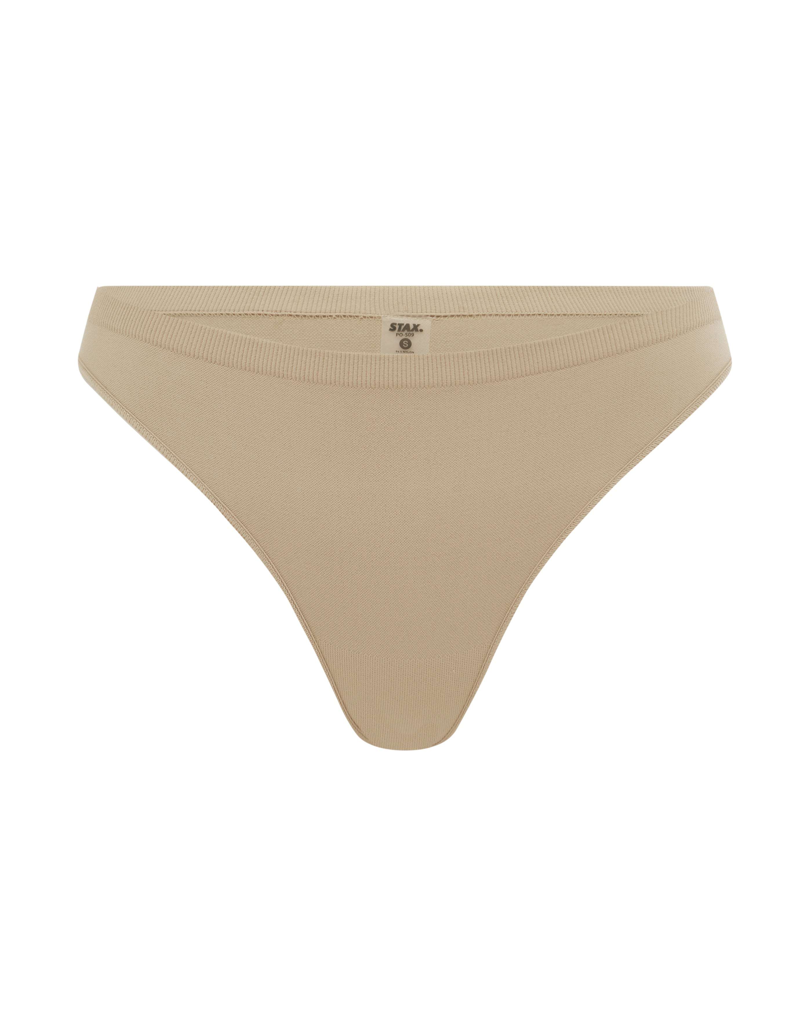 Premium Seamless G-String - Taupe