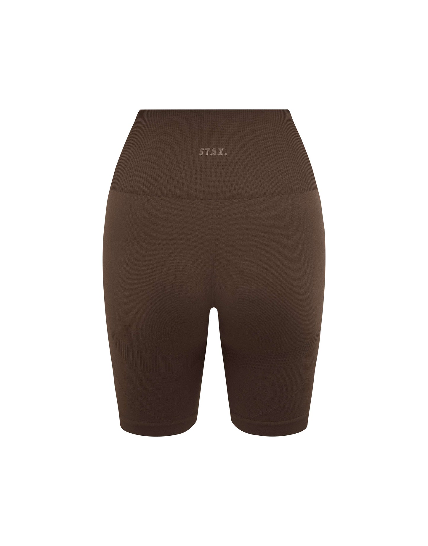 Premium Seamless Midi Bike Shorts - Cocoa