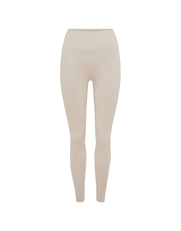 Premium Seamless Full Length Tights - Bone