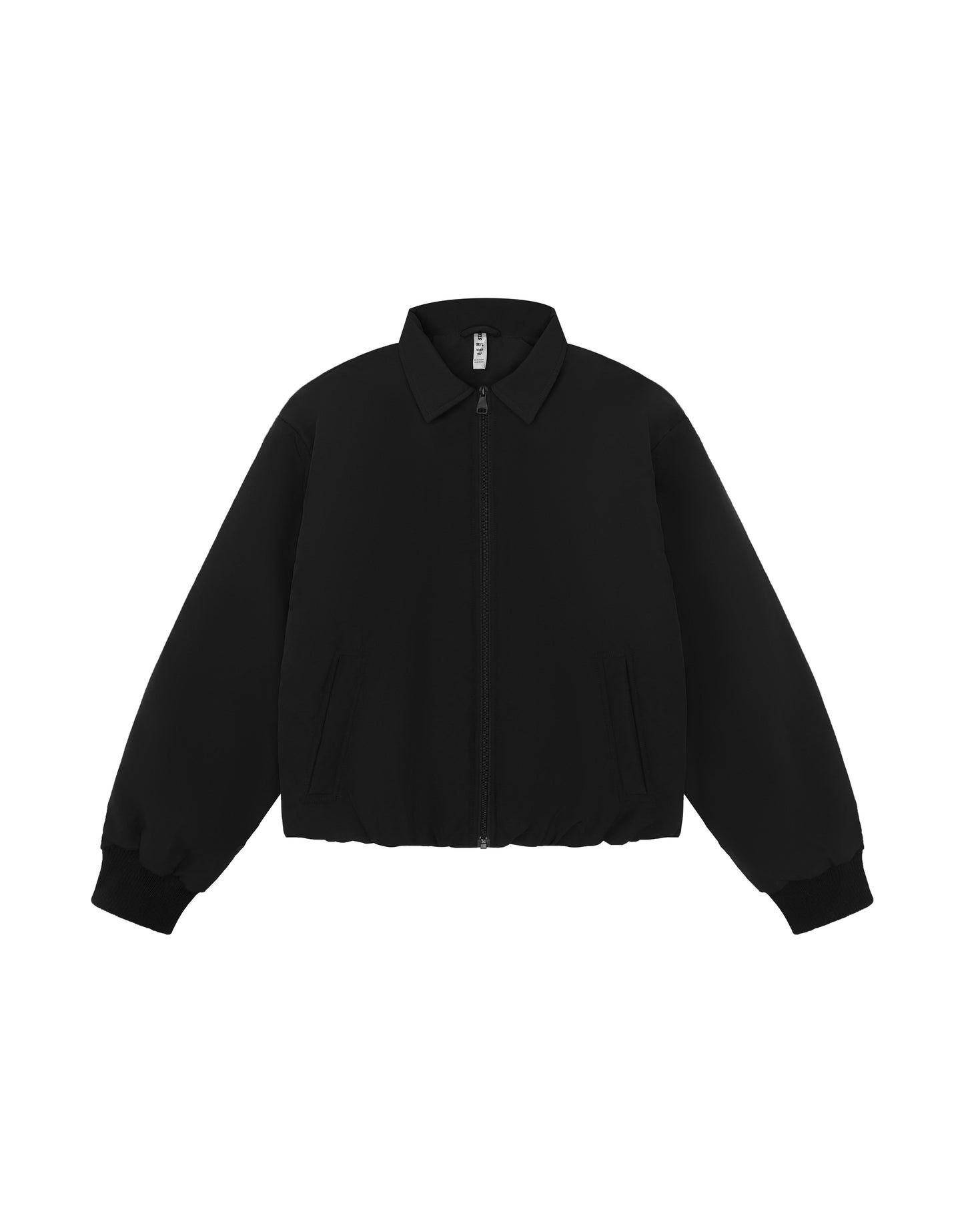 Collared Bomber Jacket - Ink