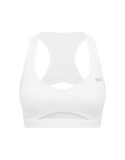 Mesh Sports Crop Astryx - White