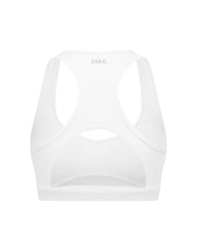 Mesh Sports Crop Astryx - White