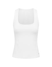 Fitted Mesh Tank Astryx - White