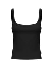 Cotton Comfort Singlet - Black