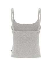Cotton Comfort Singlet - Grey Marle