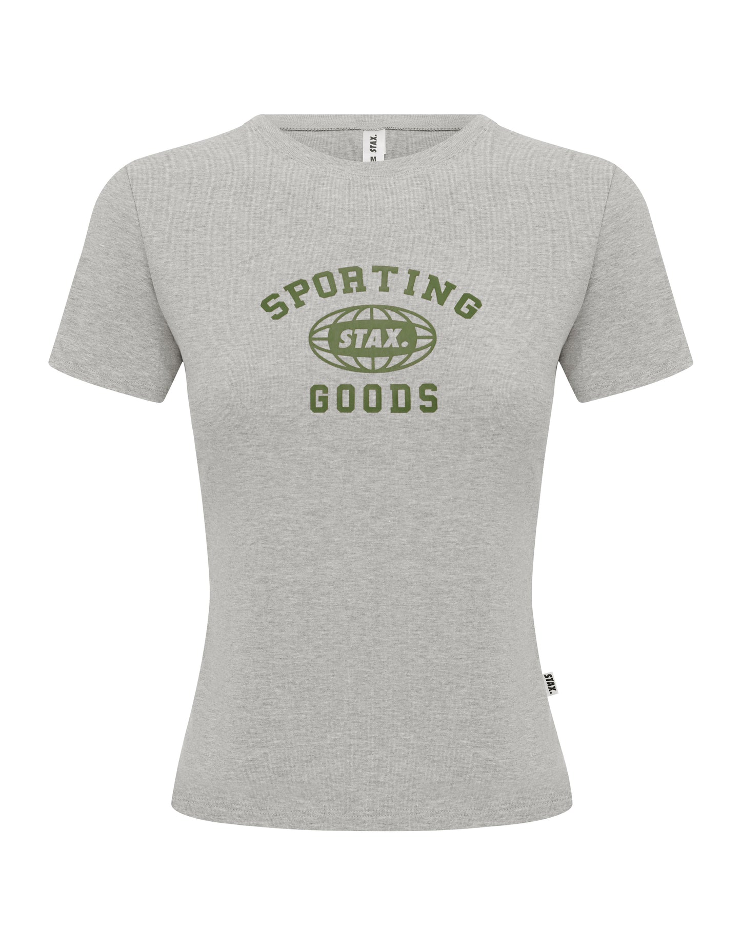 Sporting Comfort Cotton Baby Tee - Grey Marle