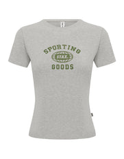 Sporting Comfort Cotton Baby Tee - Grey Marle