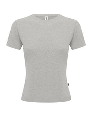 Cotton Comfort Baby Tee - Grey Marle