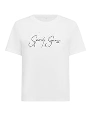 Sporty Summer Tee - White