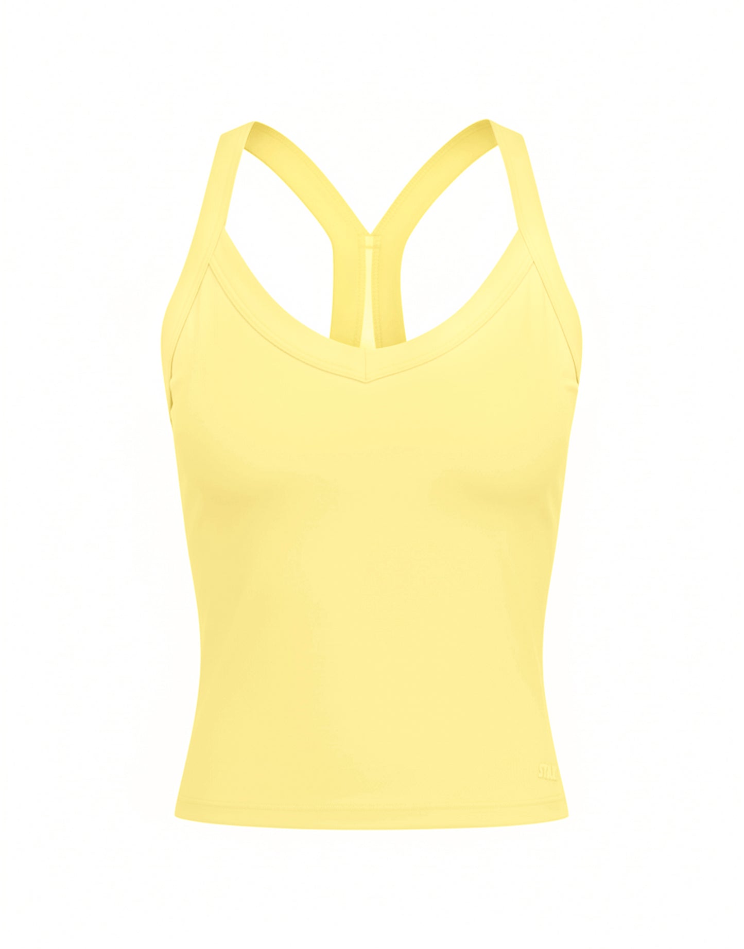 V Neck Tank Airlyte - Limoncello