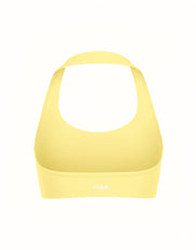 Square Neck Halter Crop Airlyte - Limoncello