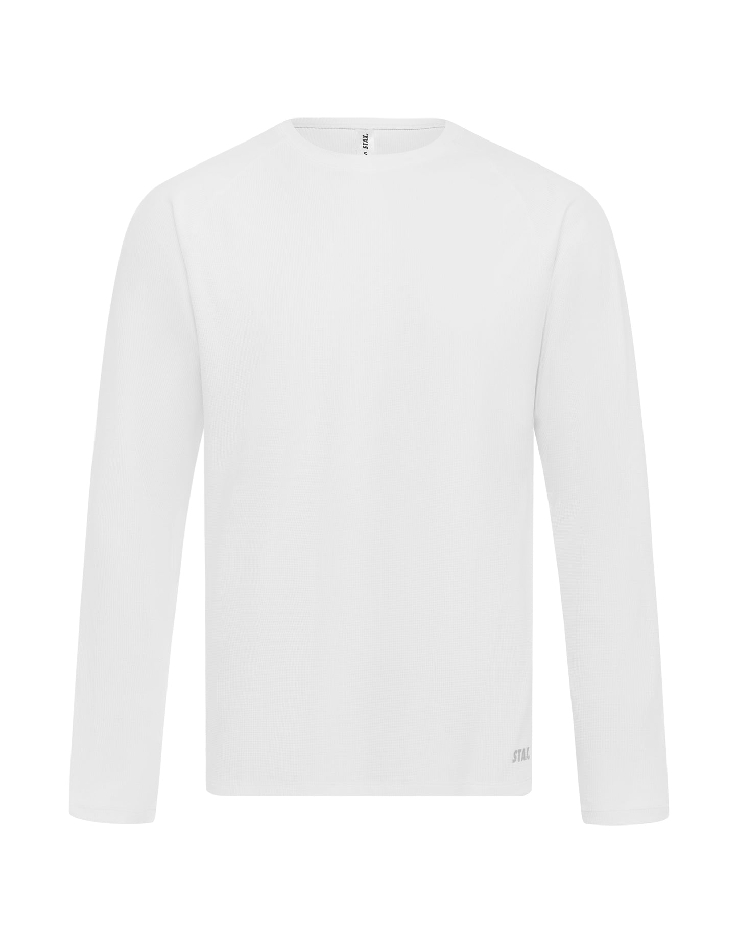 Conqr Waffle Long Sleeve - White