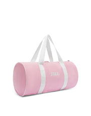 STAX. Canvas Duffle Bag - Pink/White