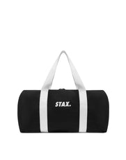 STAX. Canvas Duffle Bag - Black/White