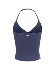 Twist Halter Tank Airlyte - Blueberry