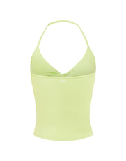 Twist Halter Tank Airlyte - Lime