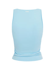 V Front Ruched Tank Airlyte - Mist