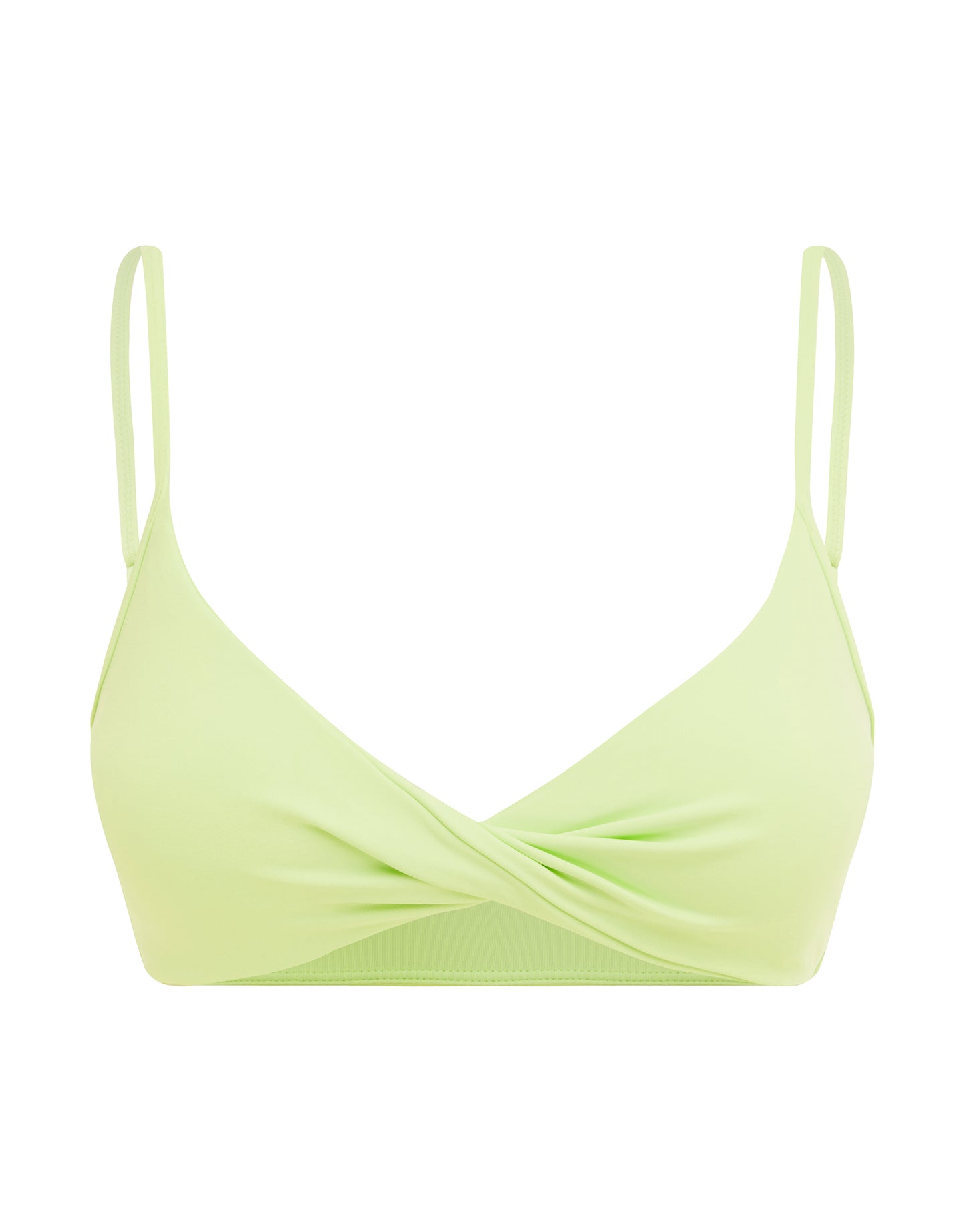 Twist Crop Airlyte - Lime