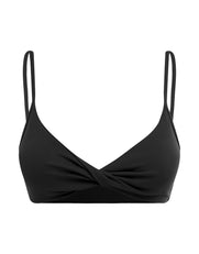 Twist Crop Airlyte - Black