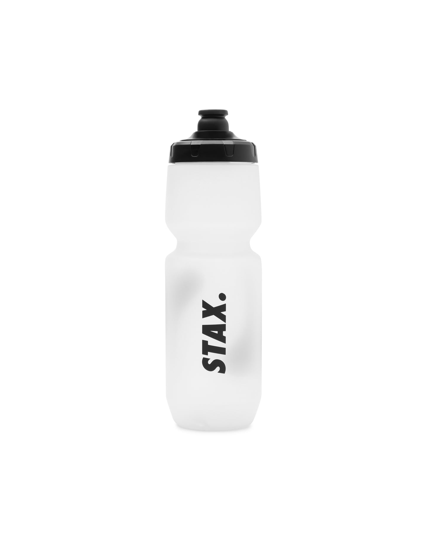 Sports Water Bottle - Black/Clear