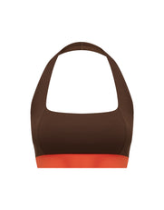 Panel Halter Sports Bra Airlyte - Cola