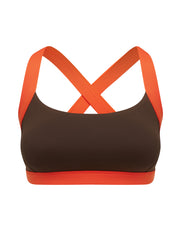 Panel Crossback Sports Bra Airlyte - Cola