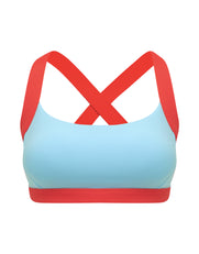 Panel Crossback Sports Bra Airlyte - Soda Pop