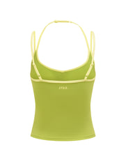 Double Strap Tank Airlyte - Limeade