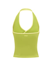 Crossover Halter Tank Airlyte - Limeade