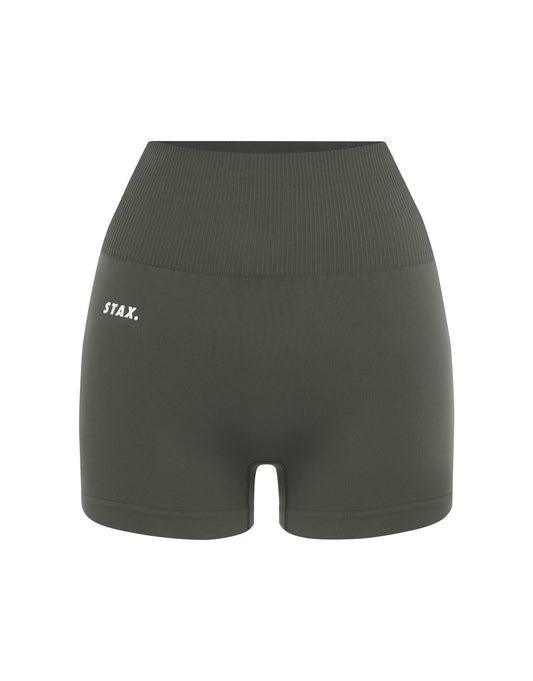 Premium Seamless Mini Bike Shorts - Dovetail