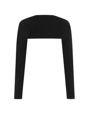 AW Sunrise Shrug- Storm (Black)