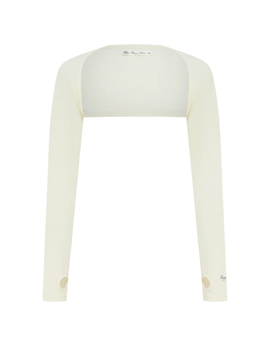 Racquet Club Shrug - Cream