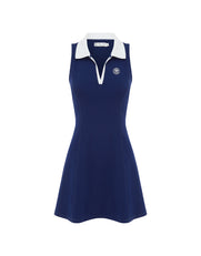 Racquet Club Dress - Navy