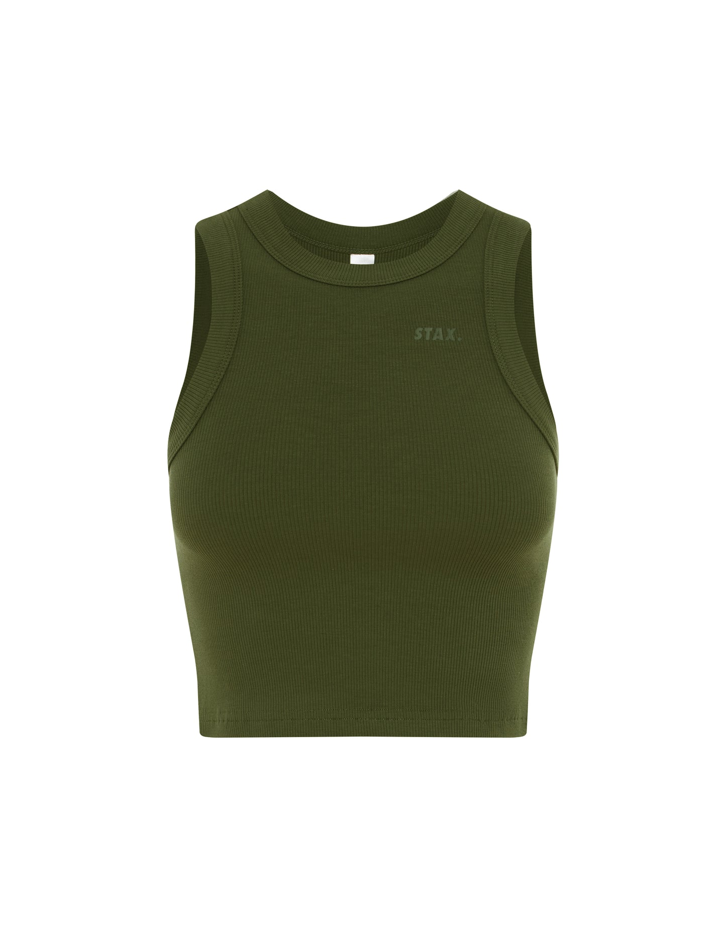 Ribbed Tank - Khaki