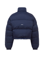 Cropped Puffer - Navy