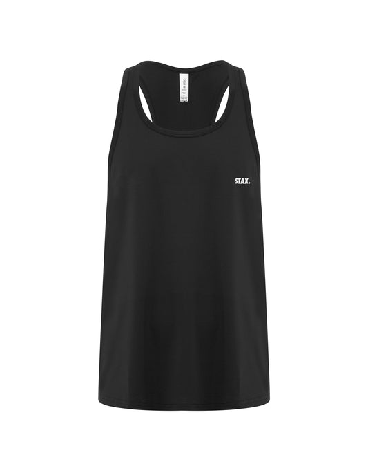 Mens Sport Singlet - Black