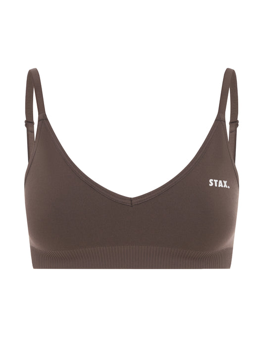 Premium Seamless Bralette - Cedar